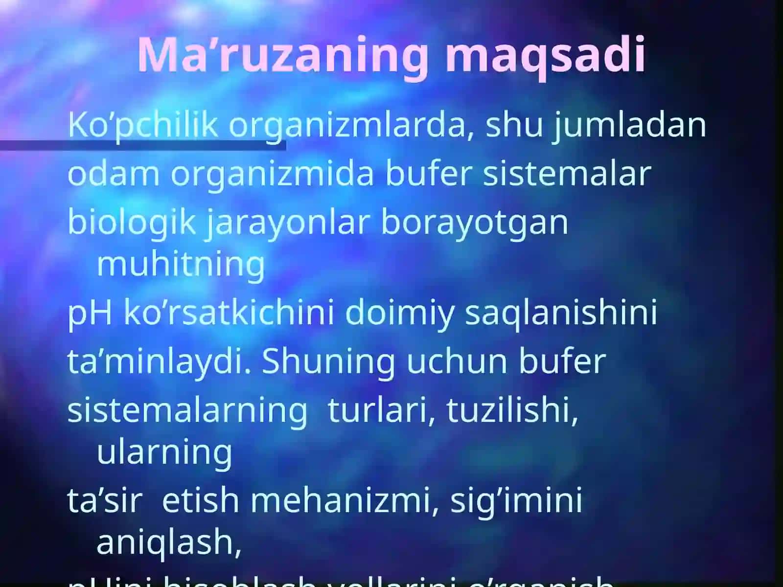 BUFER SISTEMALAR 2