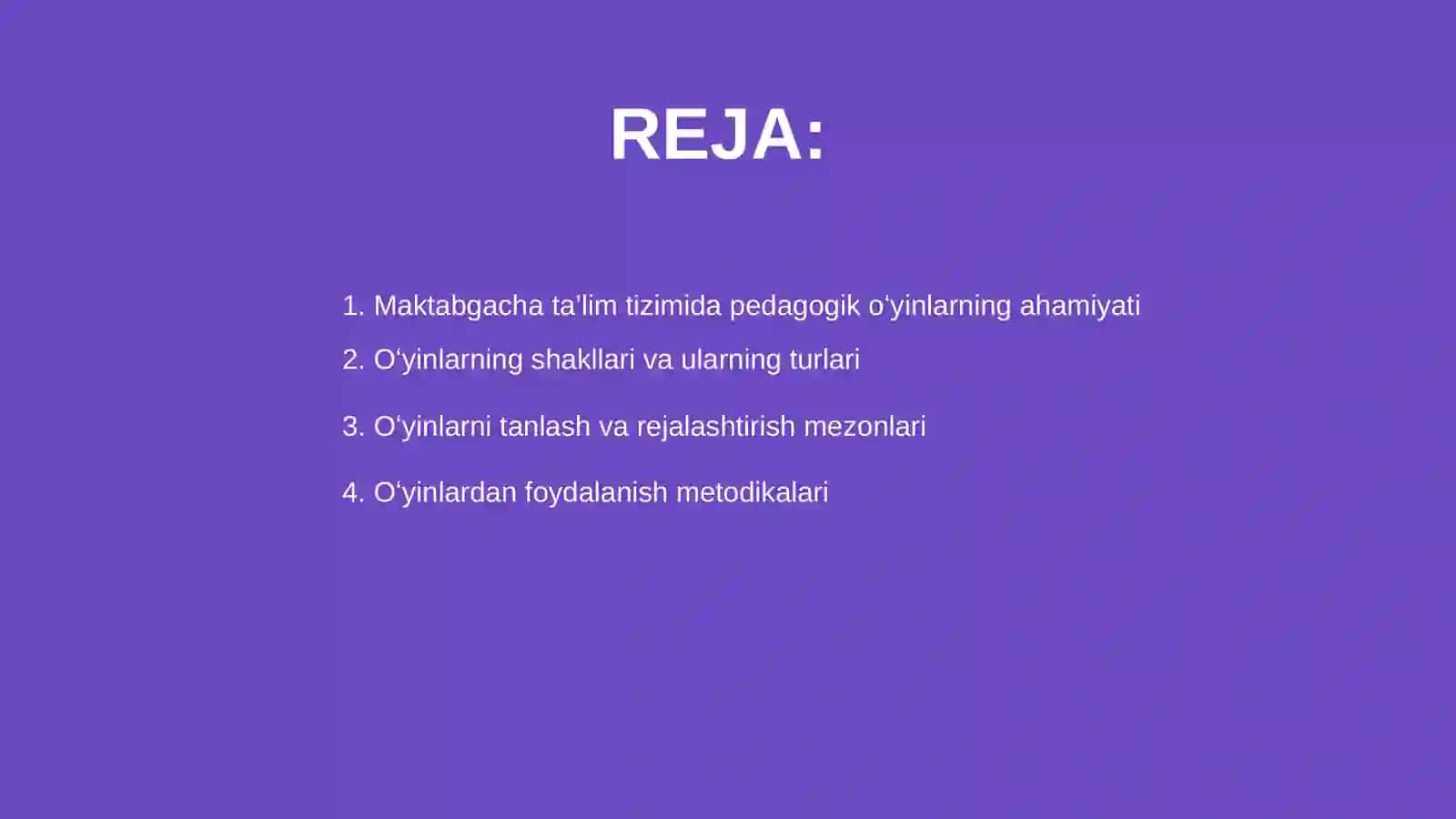 Maktabgacha ta’lim tizimida pedagogik oʻyinlarning shakllari va amalga oshirish metodikalari 2