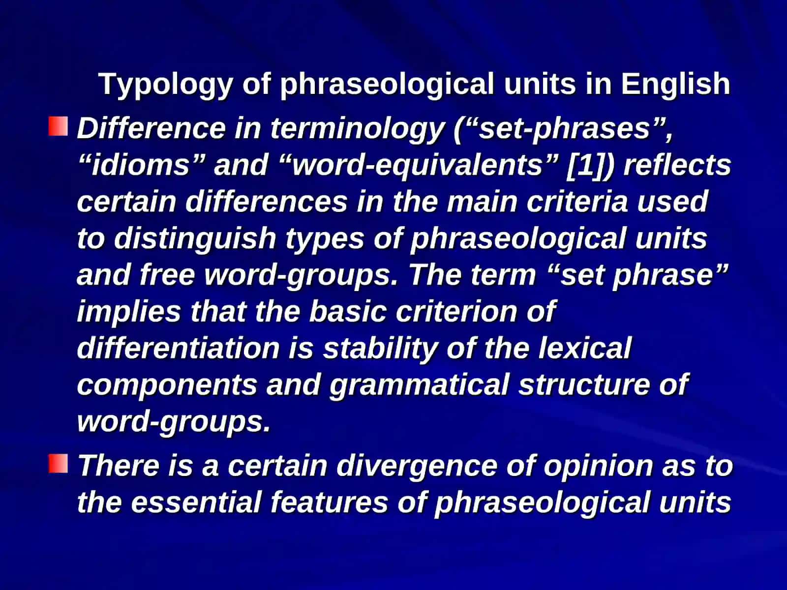 Typologiya frazeologiyasi 2