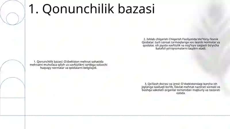 Ishlab Chiqarish Faoliyatida Me’Yoriy-Texnik Qoidalar 2