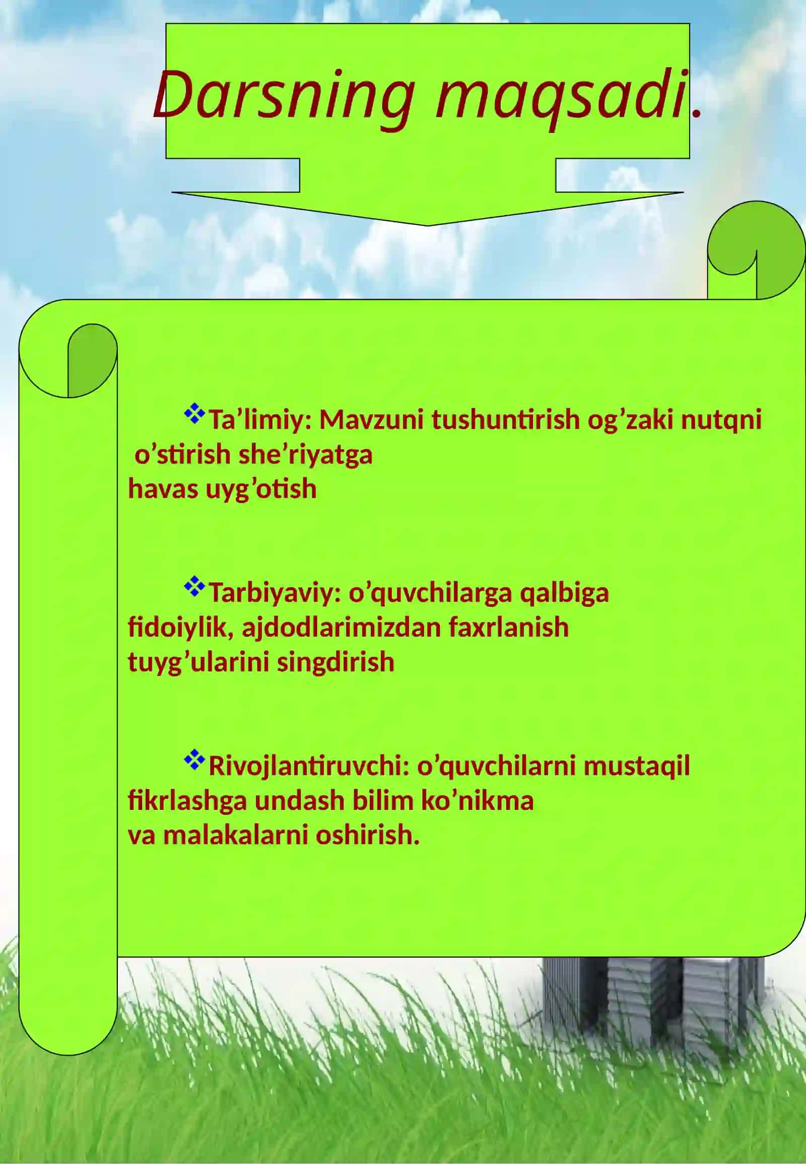 9-sinf Ona tili fanidan Qo'shma gap qismlari va ularni bog'lovchi vositalar 2