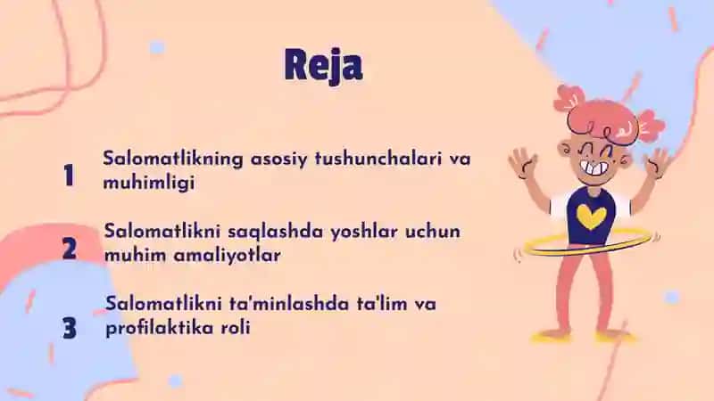 Salomatlikning asosiy tushunchalari va muhimligi 2