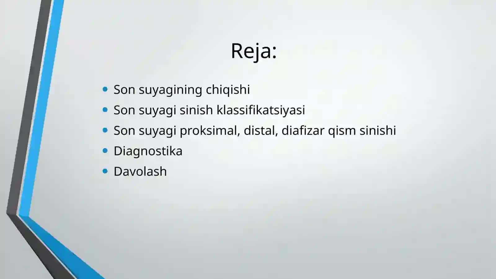 Son suyagi chiqishlari. Son suyagi boshchasining travmatik chiqishi 2