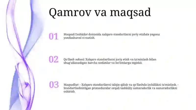 Xalqaro Standartlarni Amaliyotda QoʻLlash 2