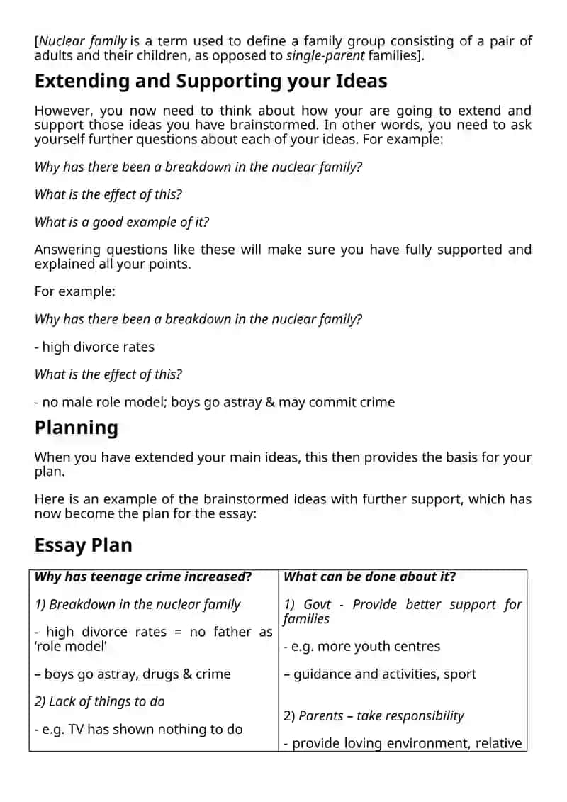 Lesson 3: Brainstorming and Planning 2