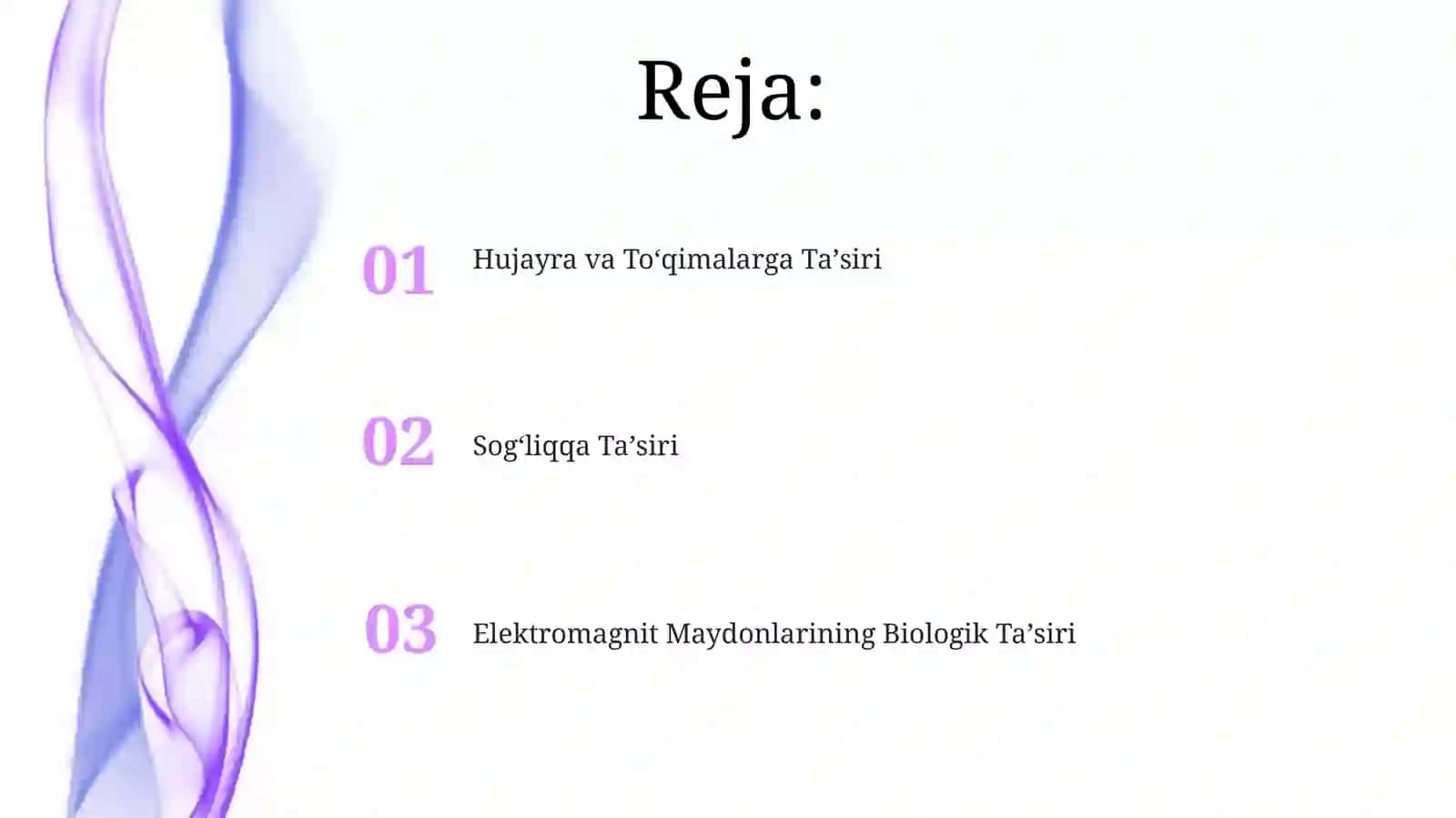 Elektromagnit Maydonlarining Biologik Taʼsiri 2