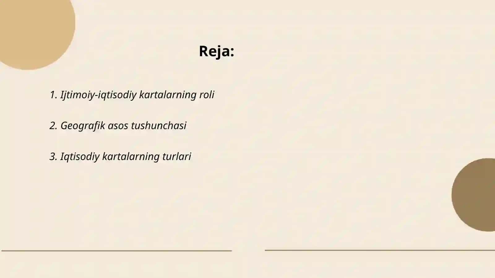 Ijtimoiy-iqtisodiy kartalarning geografik asoslari 2
