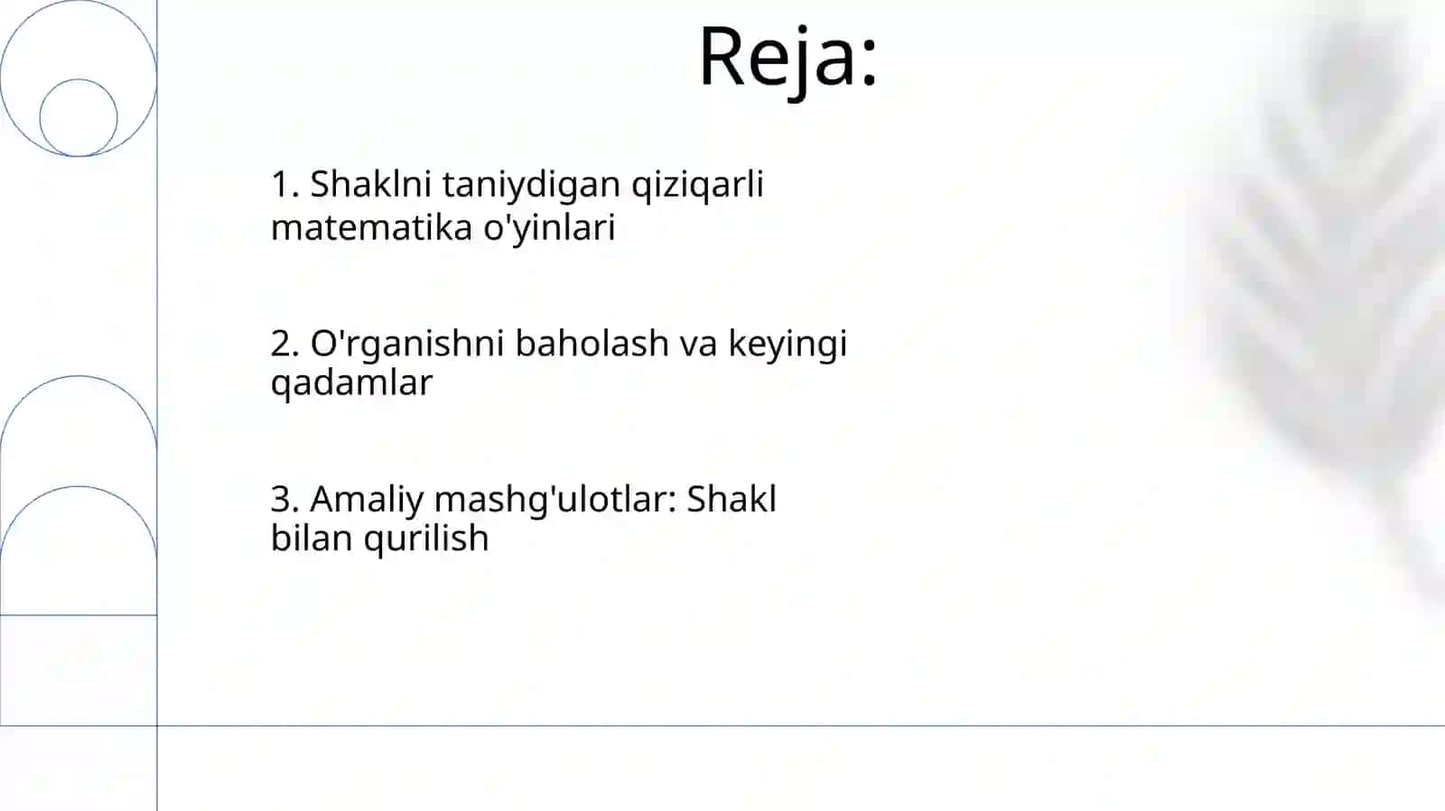 Matematik oyinlarda bolalarning geometrik shakllarni idrok qilishga orgatish 2