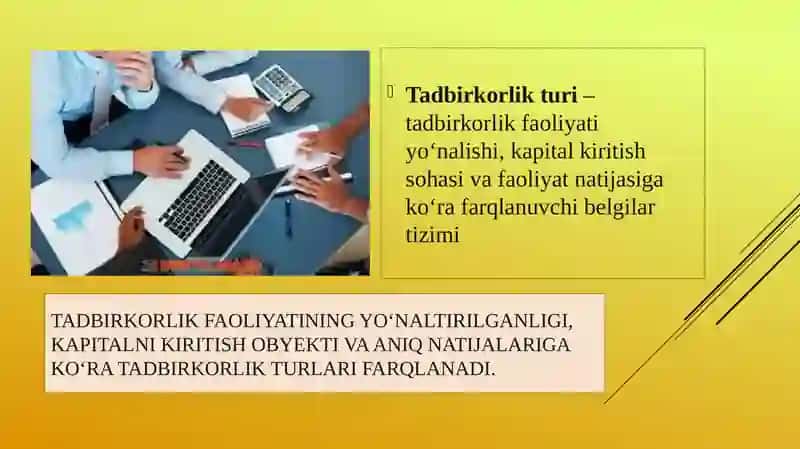 Tadbirkorlik subiktlari faoliyati ustidan davlat nazorati tushunchasi, prinsiplari va xuquqiy asoslari 2