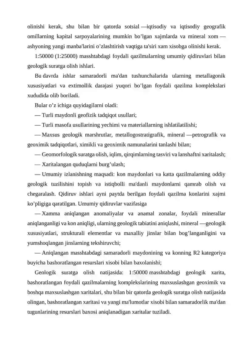 FOYDALI QAZILMALARNI QIDIRISH USULLARI 2