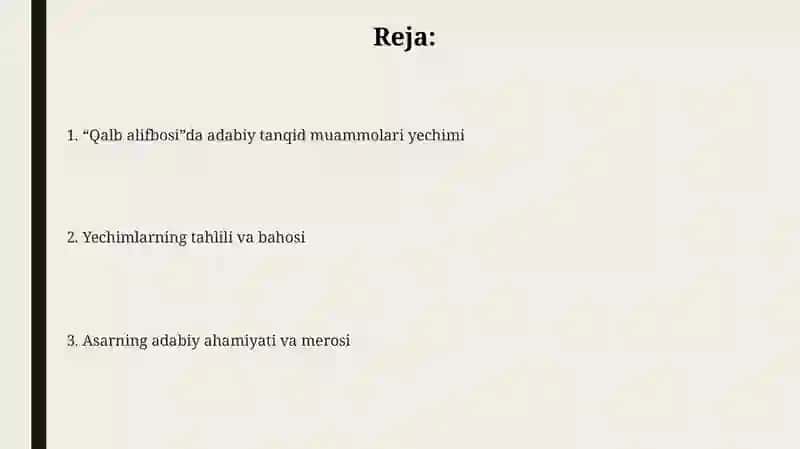 Bahodir Karimovning "Ruhiyatalifbosi" asarida adabiyot shuhunoslik muammolarining yechimi 2