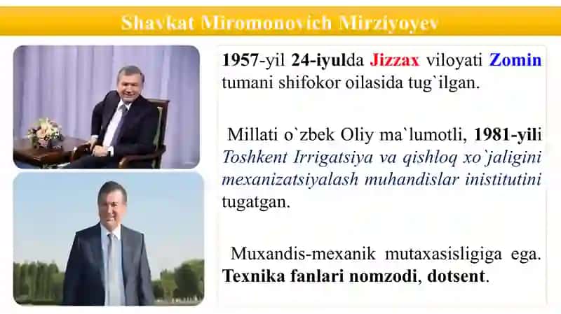 O’zbekistonda amalga oshirilayotgan so’ngi islohotlar 2