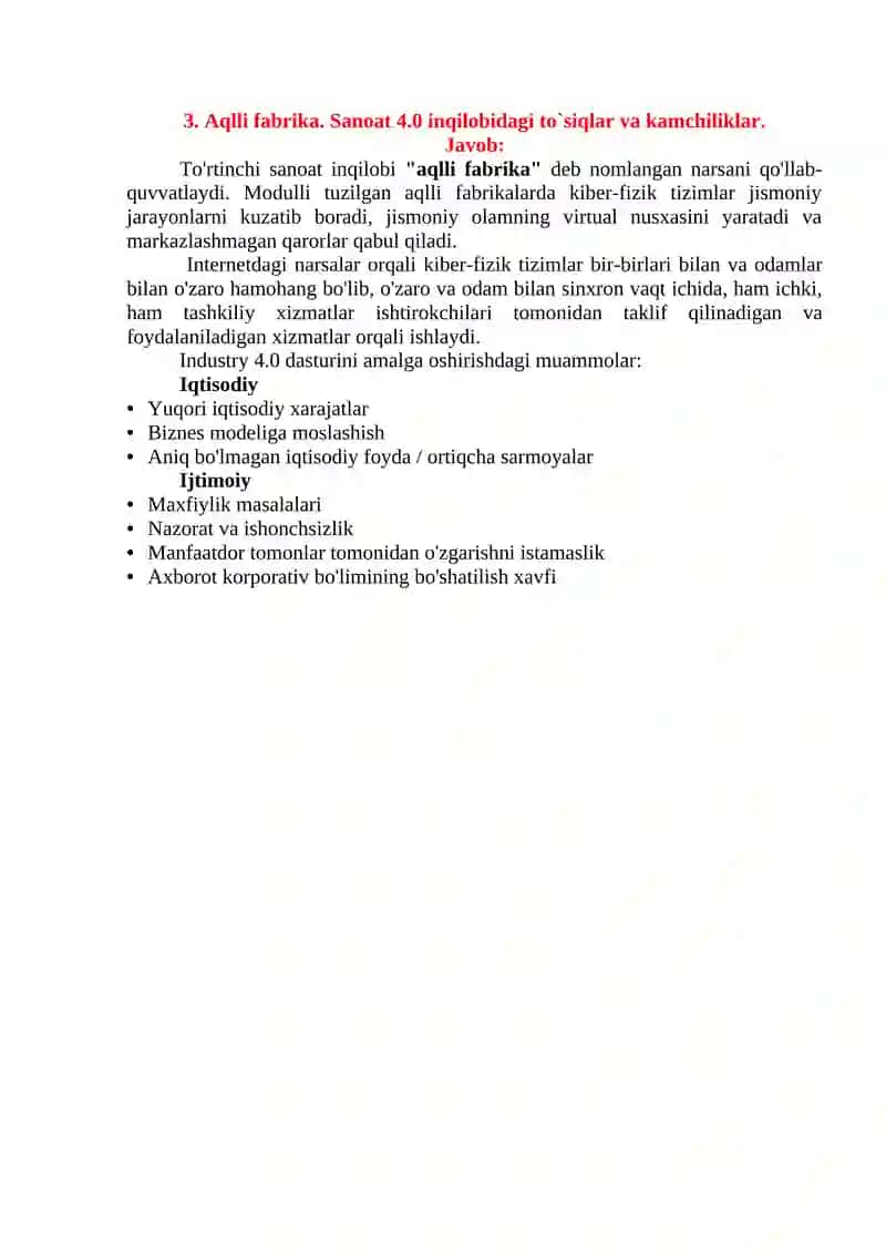 Texnologik paradigmalar: umumiy tavsiflar 2