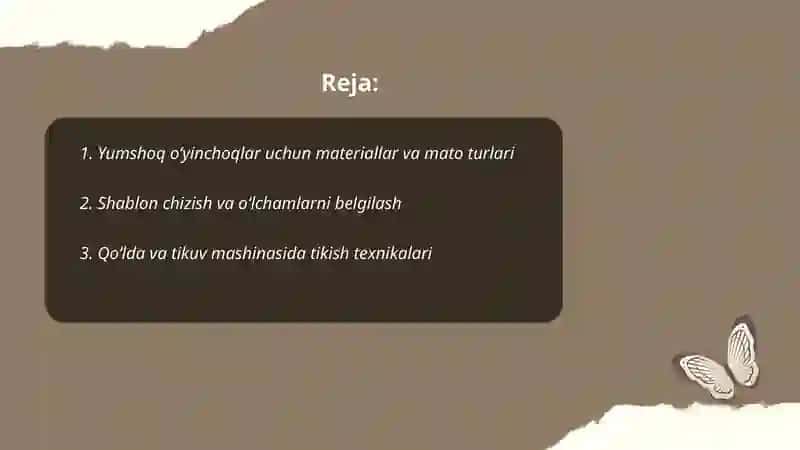 Yumshoq oʻyinchoqlar tayyorlash 2