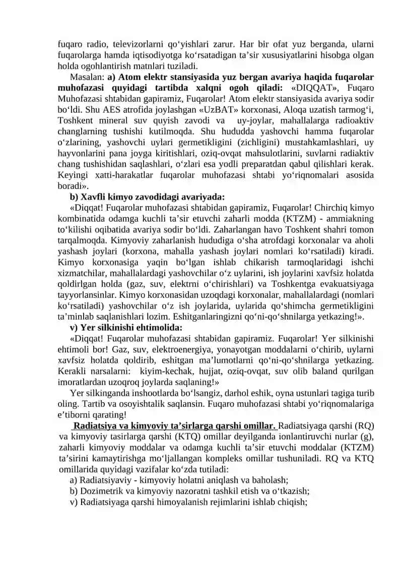 Fuqarolarni muhofaza qilish uslublari 2