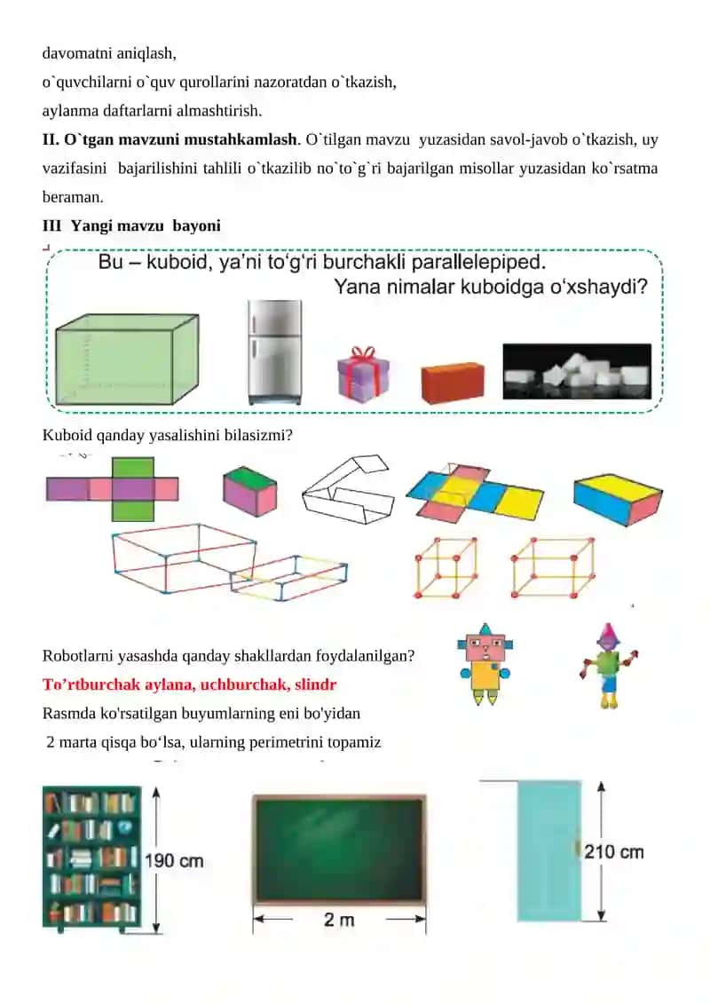 Fazoviy geometrik shakllar (piramida, parallelepiped(kuboid) 2