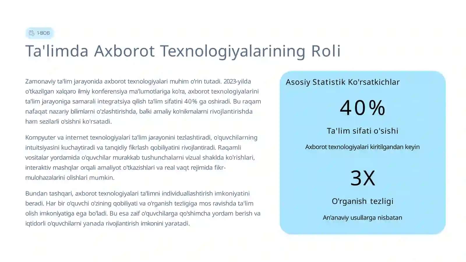 Zamonaviy Axborot Texnologiyalari Ta'limda: LMS Platformasi Misolida 2