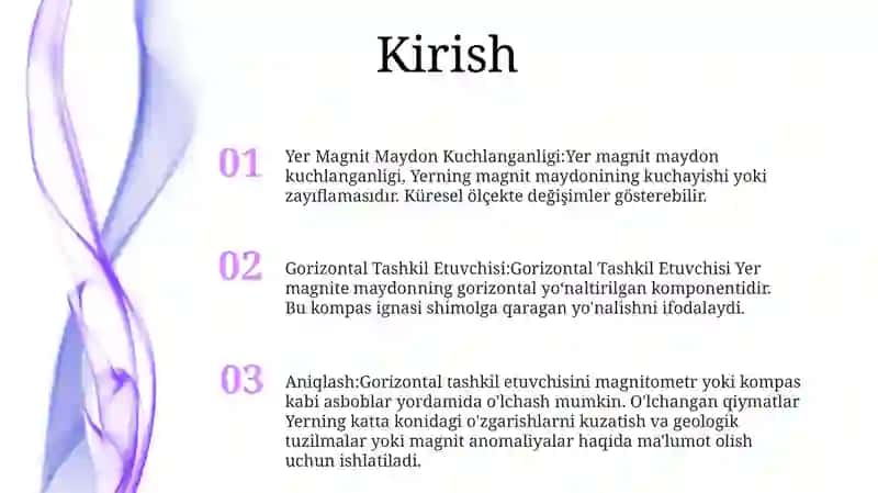 Yer Magnit Maydon Kuchlanganligining Gorizontal Tashkil Etuvchisini Aniqlash 2