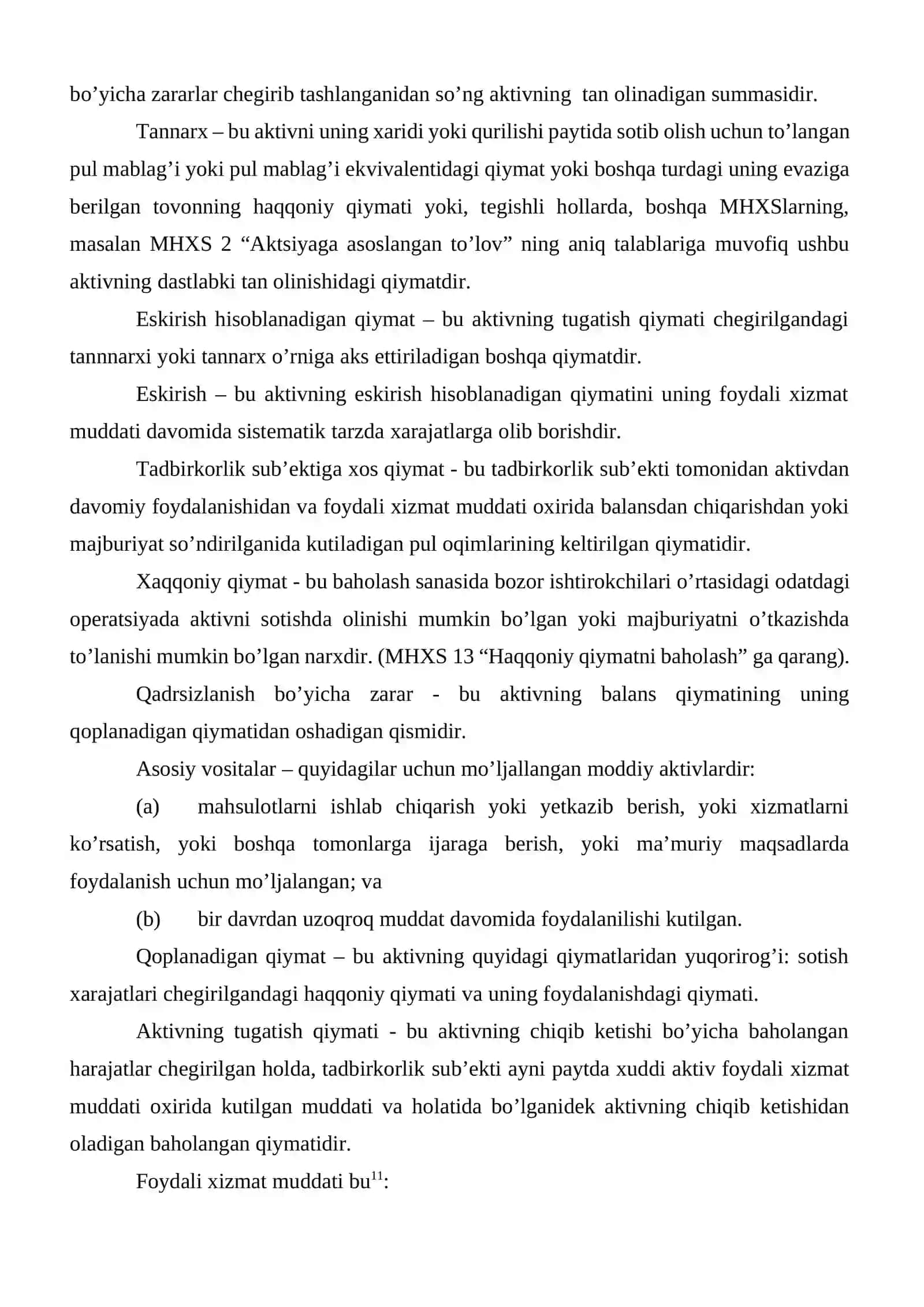 Moliyaviy hisobotlar xalqaro standartlariga muvofiq nomoliyaviy aktivlar hisobi 2