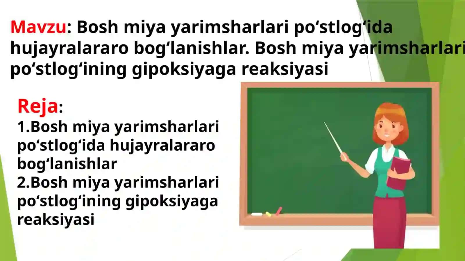 Gistologiya fanidan mustaqil ish 2