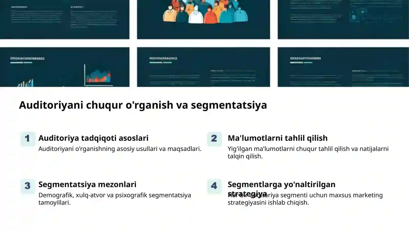 Kutubxona servislari marketingi: Yangi imkoniyatlar 2