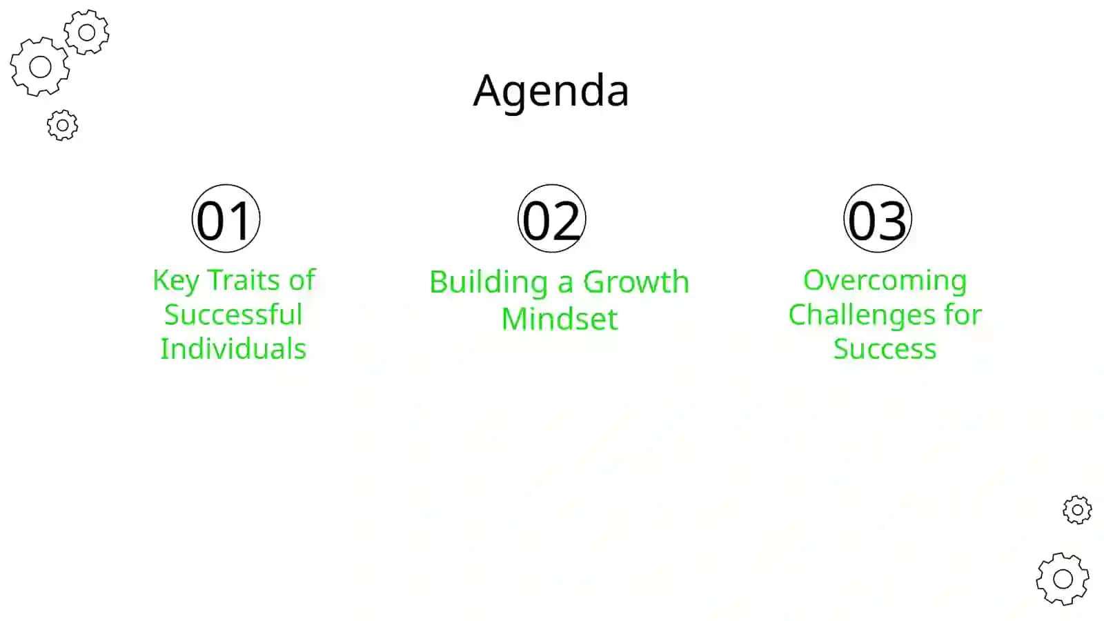 What makes people successful? 2