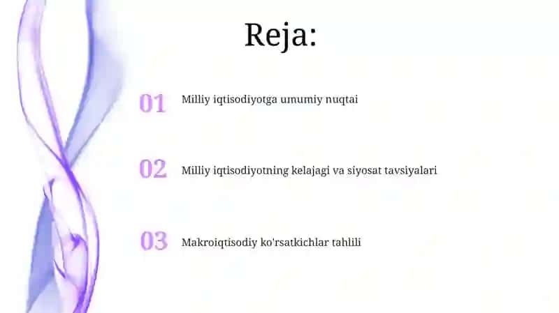 Milliy iqtisodiyot va uning makroiqtisodiy koʻrsatkichlari 2