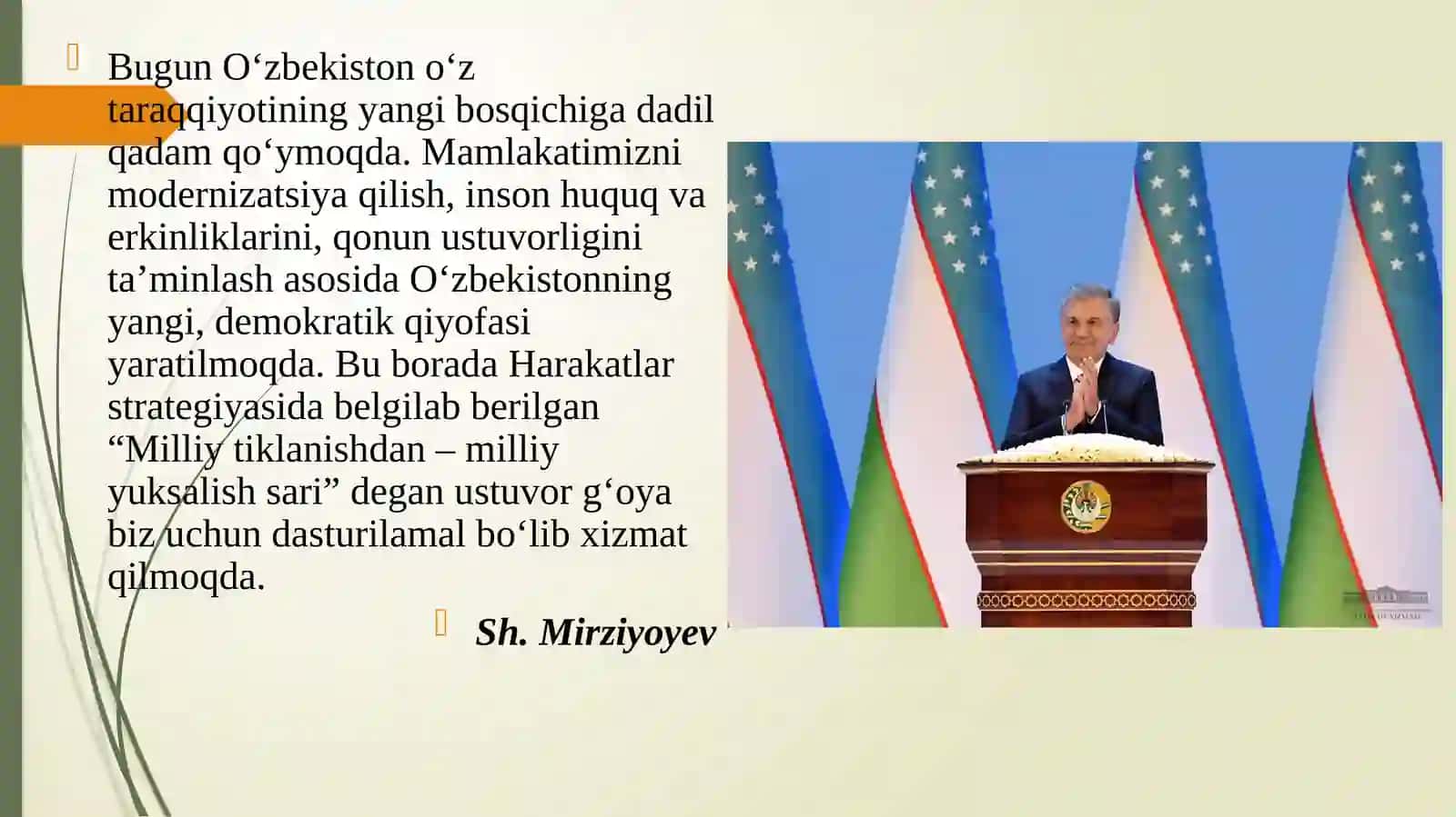 Milliy yuksalish g`oyasi millatlararo munosabatlarni rivojlantirishning yangi bosqichi sifatida 2