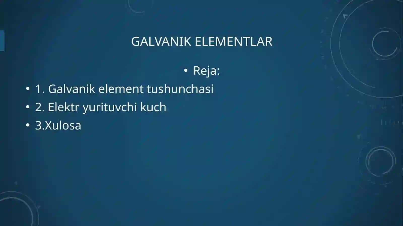 Elektrotexnika va elektorika asoslari fanidan tayyorlagan Mustaqil ishi 2