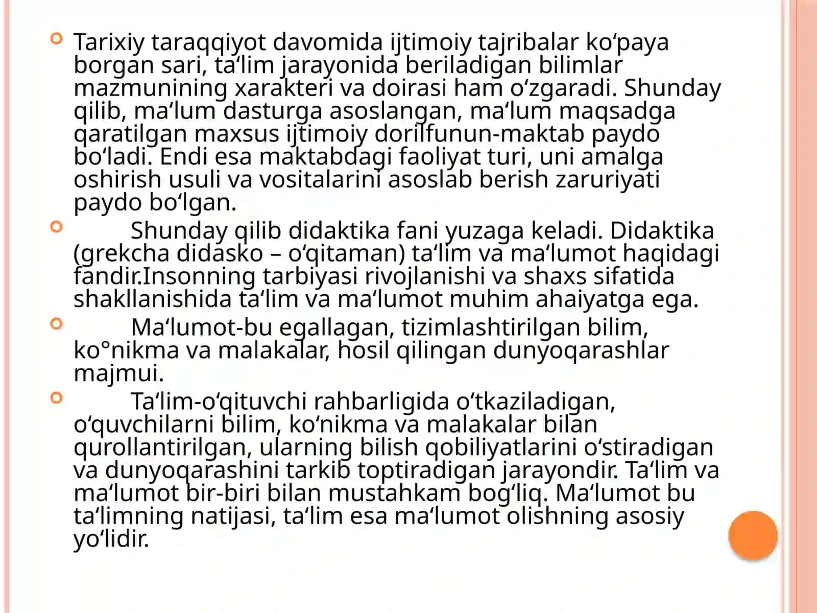 Boshlang’ich ta’lim didaktikasi 2