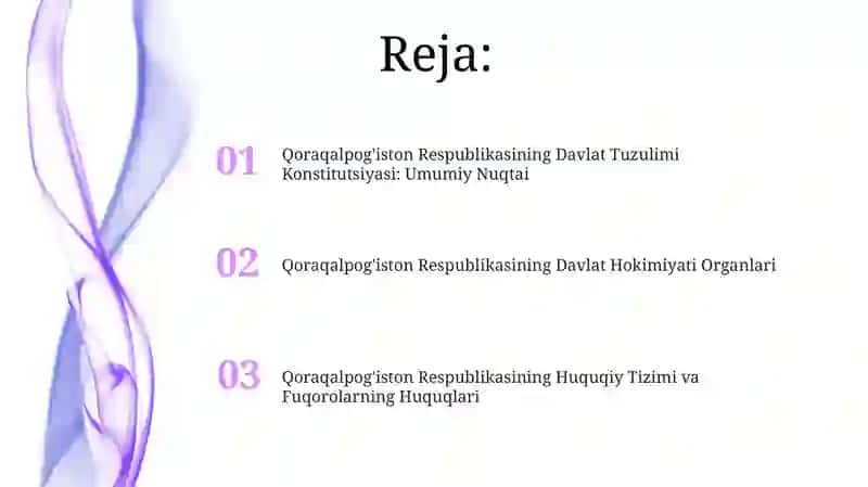 Qaraqalpoģiston Republikasi konsitutsiyasi davlat tuzulishi 2