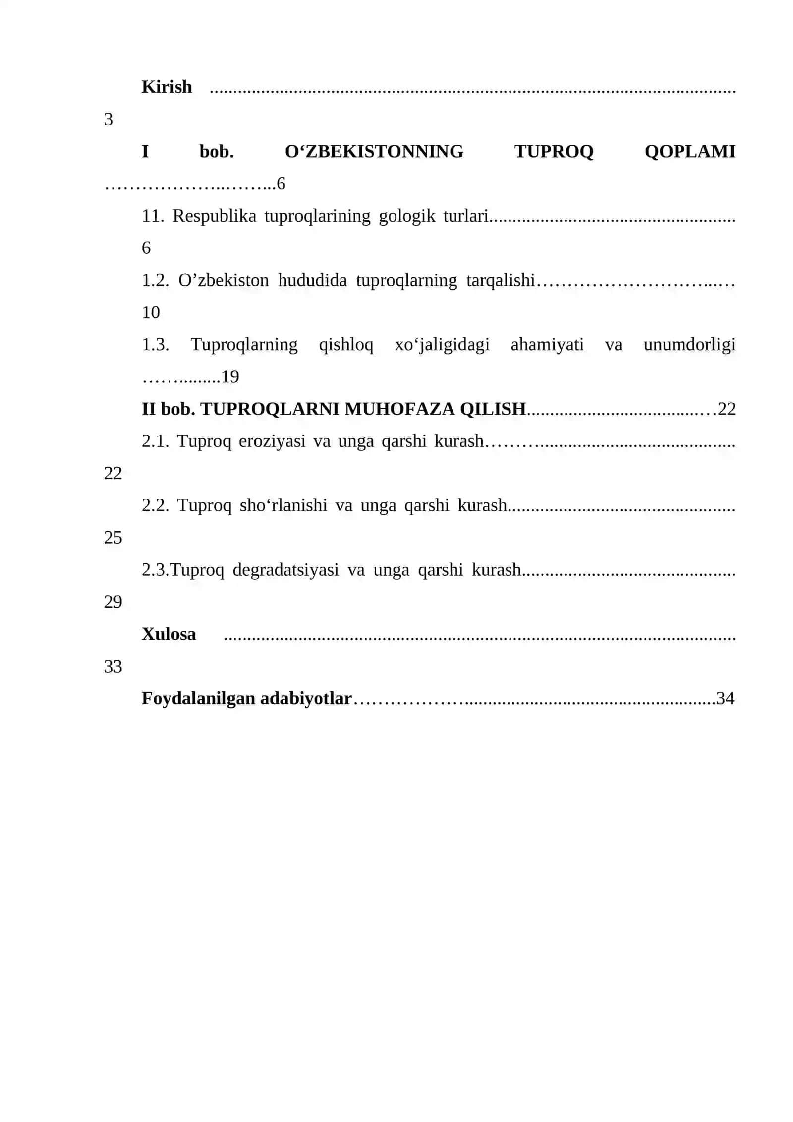 Oʻzbekiston tuproqlarini muhofaza qilish muammolari 2