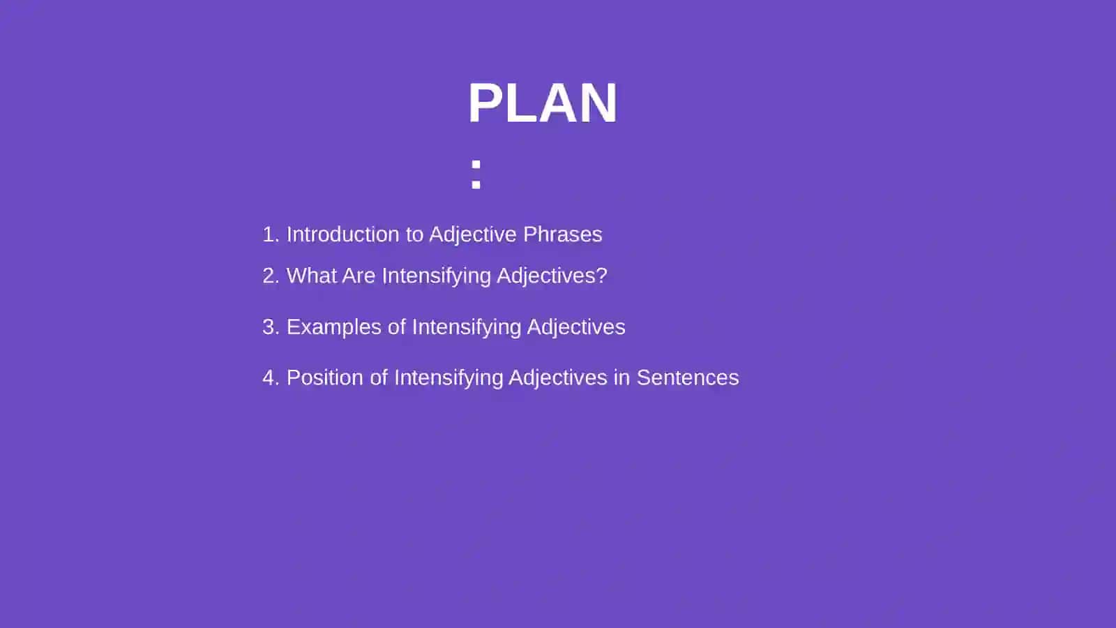 Adjective phrases 2