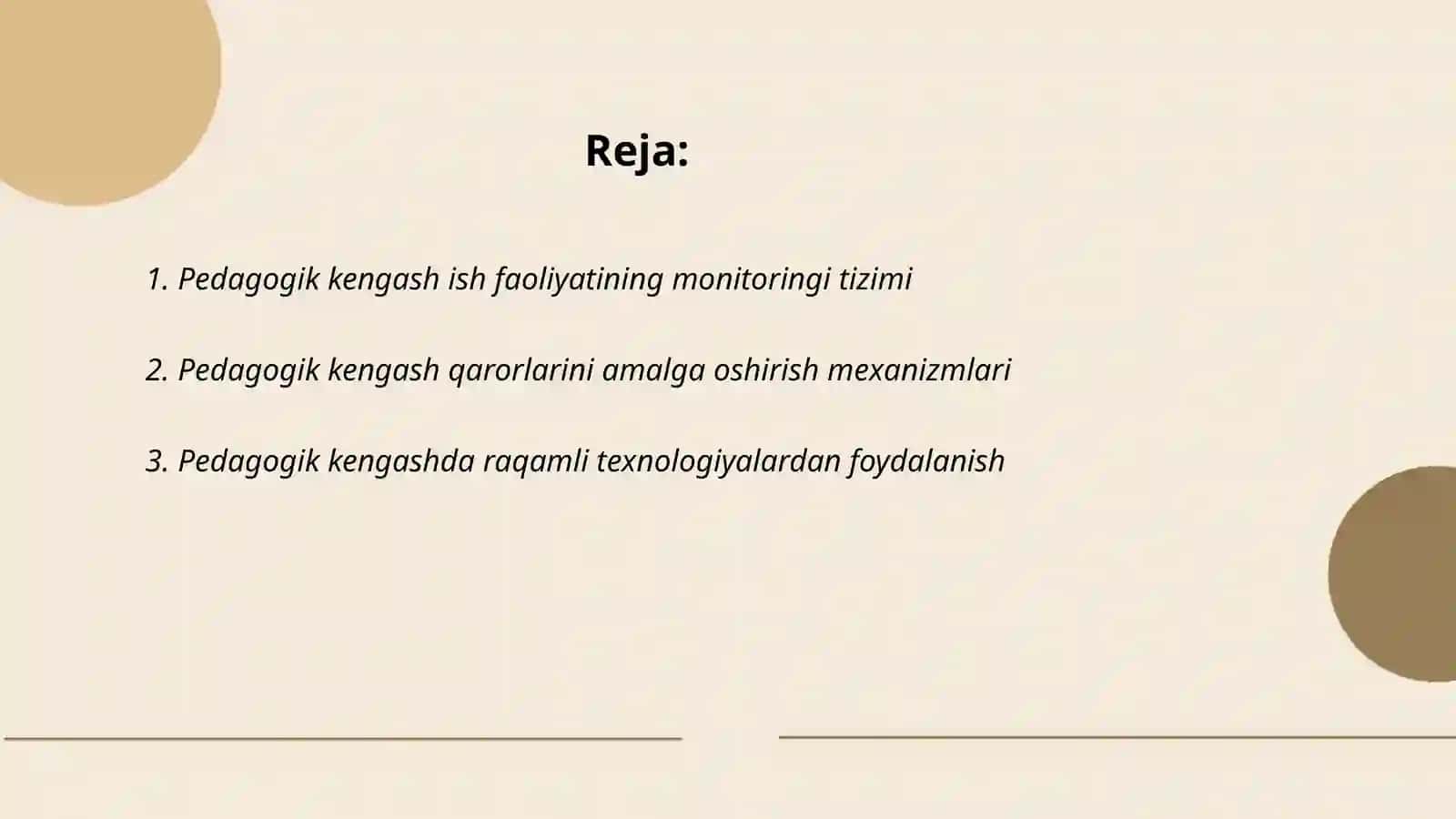 Pedagogik kengash samaradorligini oshirish va shaffofligini ta' minlash 2