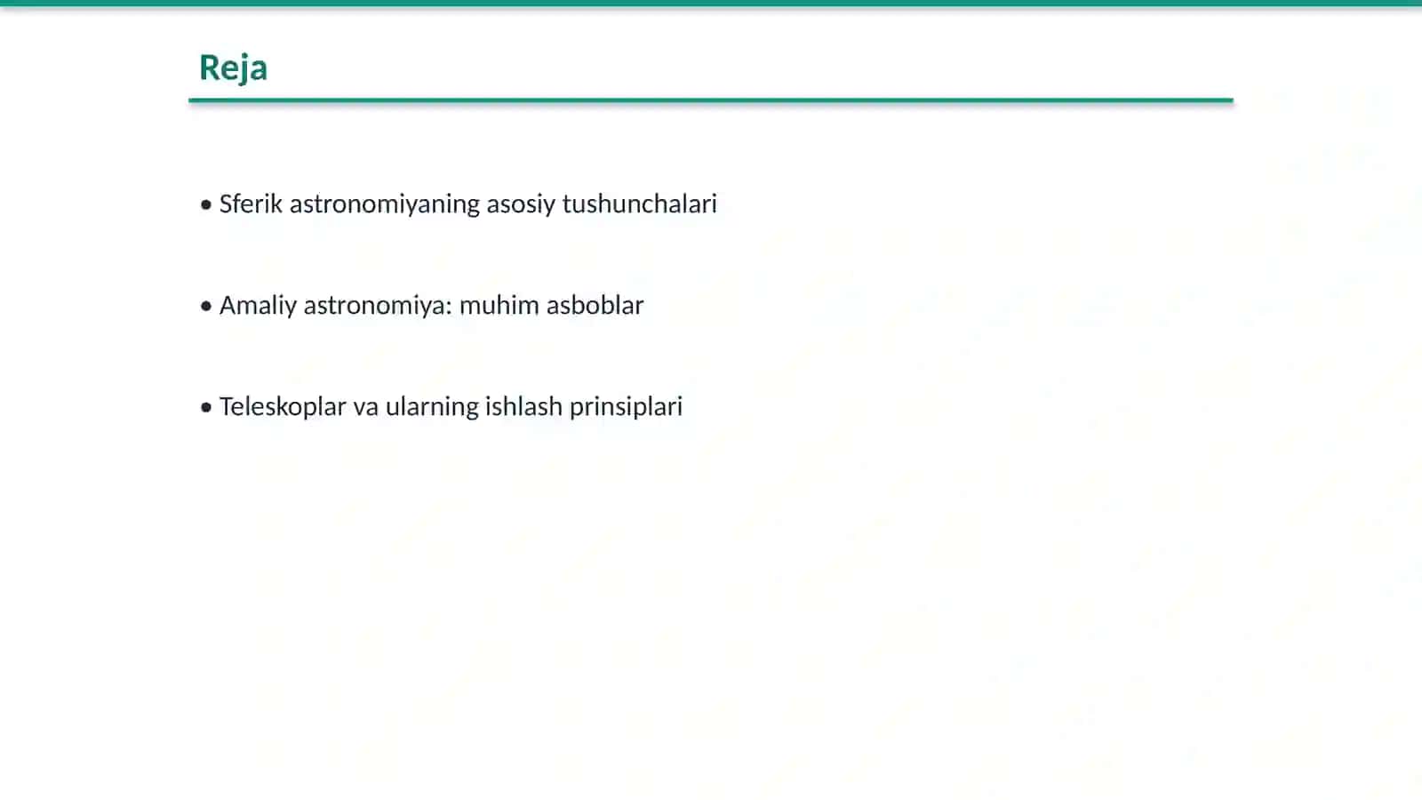 Sferik va amaliy astronomiyadan asboblar va modellar 2