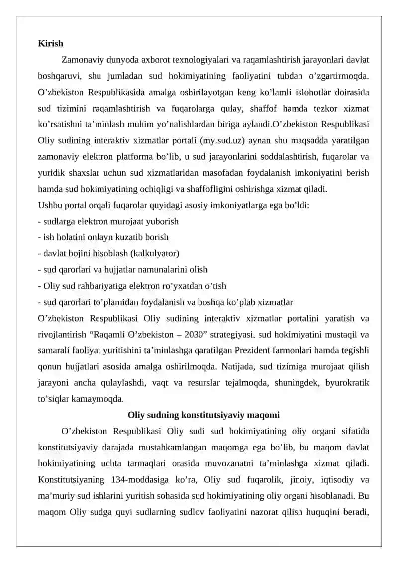Oliy sud interaktiv xizmatlar portal 2