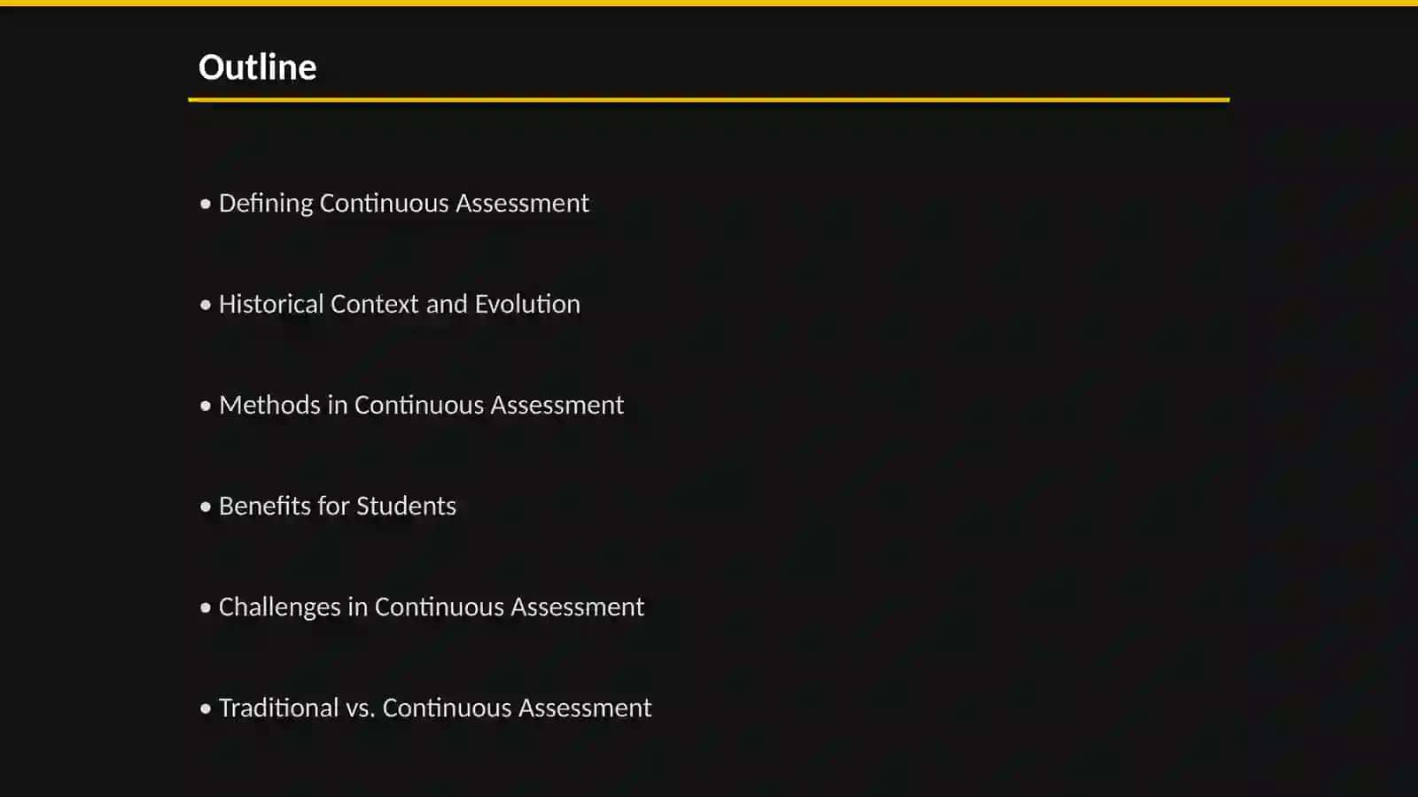 Continous assessment 2