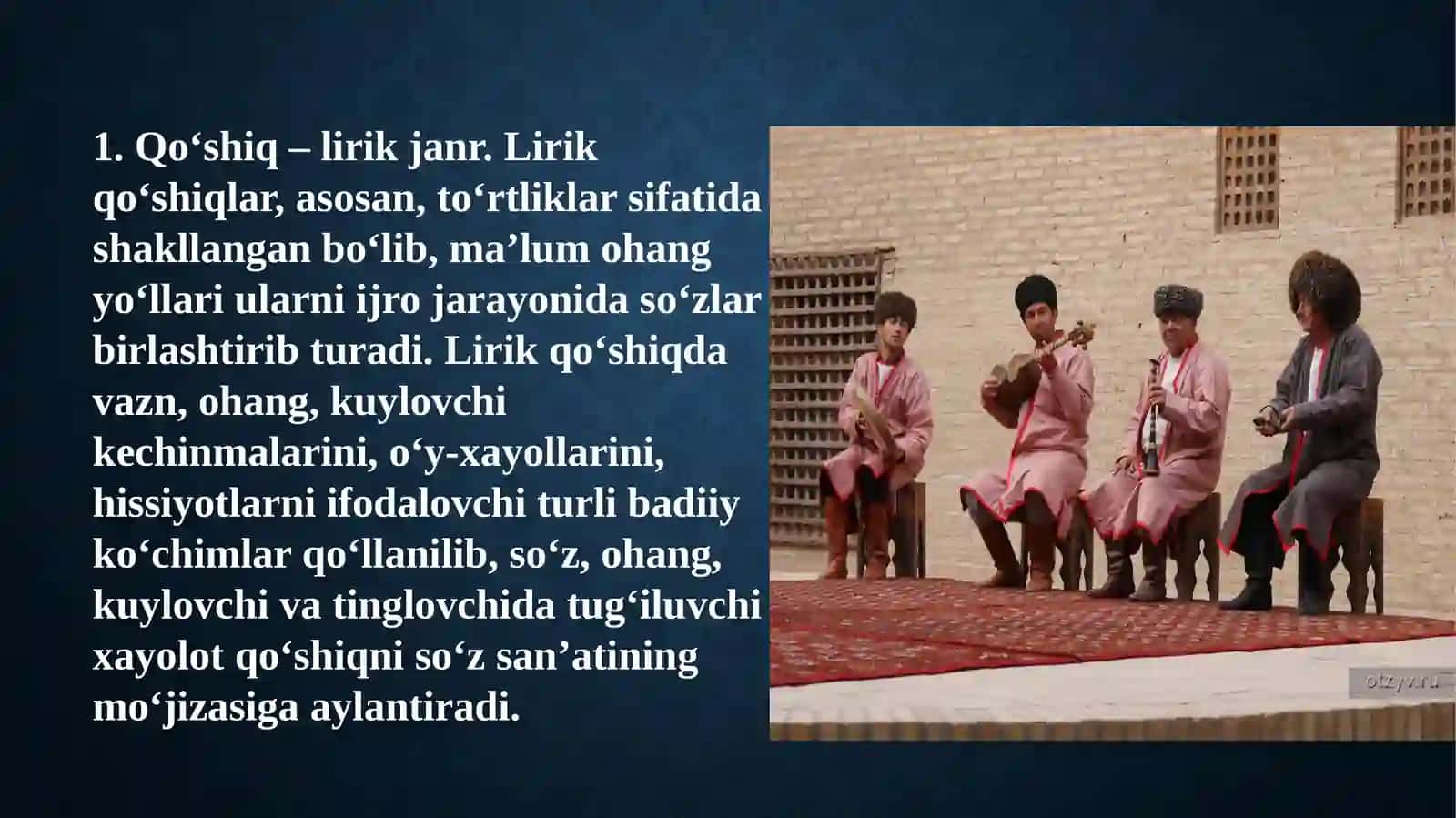 LIRIK QO‘SHIQLAR 2