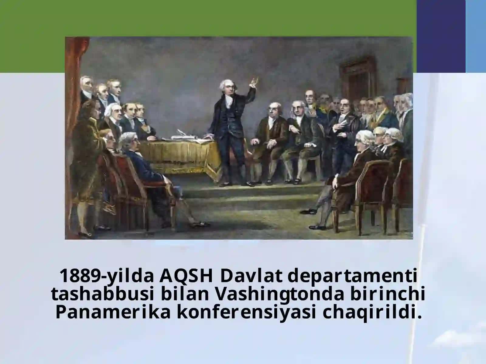 Birinchi Panamerika konferentsiyasi 2