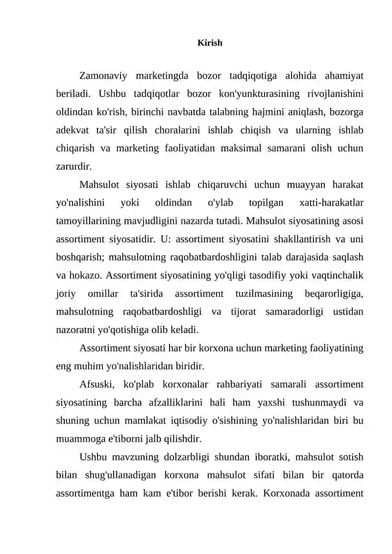 Zamonaviy marketing bozor tadqiqotlari 2