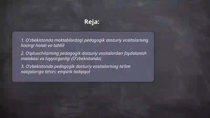 O'zbekistonda ta'lim jarayonida pedagogik dasturiy vositalardan foydalanish tajribasi 2