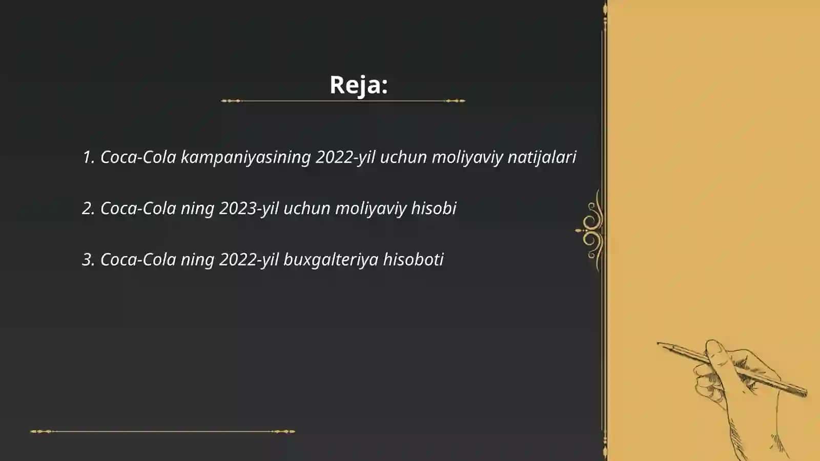 Coca-Cola kampaniyasi haqida maʼlumotlar 2
