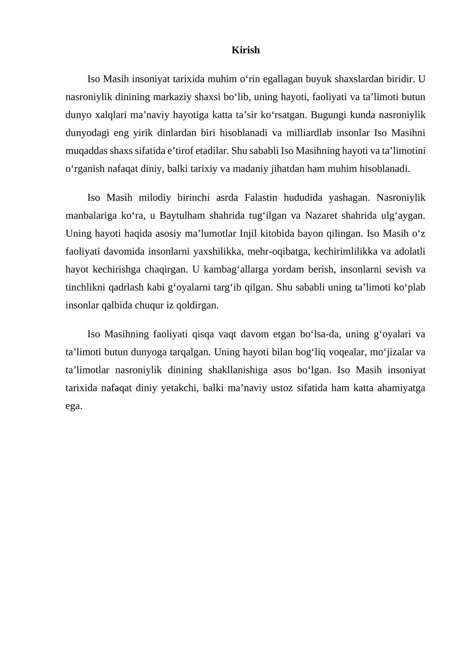 Iso Masih 2