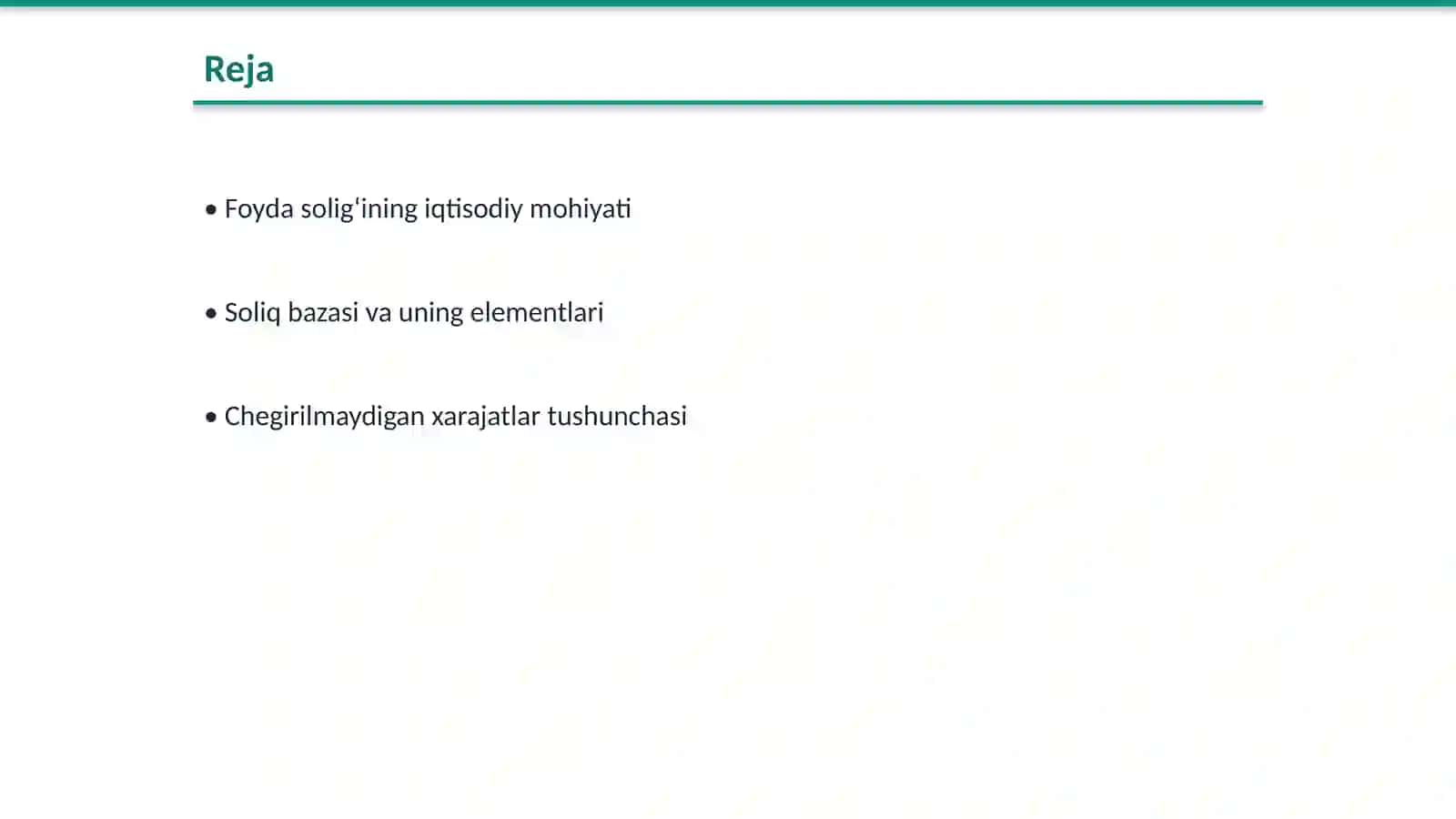 Foyda solig‘ining iqtisodiy mohiyati va soliq bazasini aniqlashda chegirilmaydigan xarajatlarning ahamiyati hamda undagi muammolar 2