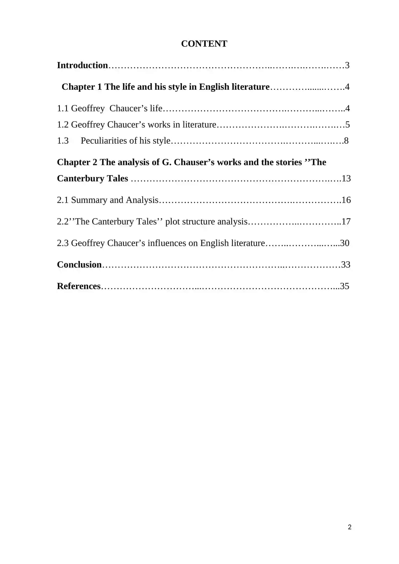 Geoffrey Chaucer’s famous “The Canterbury Tales” 2