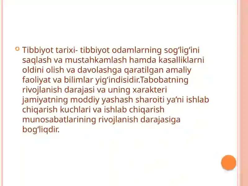 Tibbiyot Tarixini O`rganishda Tarixiy Manbalarning Ahamiyati 2