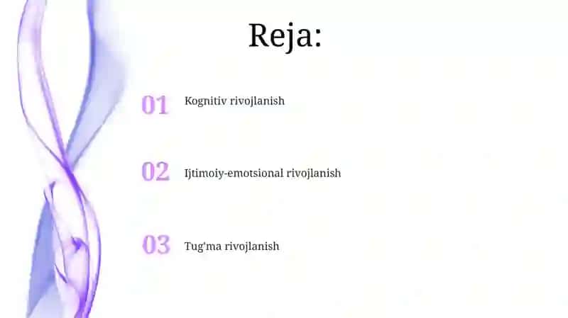 Yoshlik yetuklik va qarilik davri psixologiyasi 2