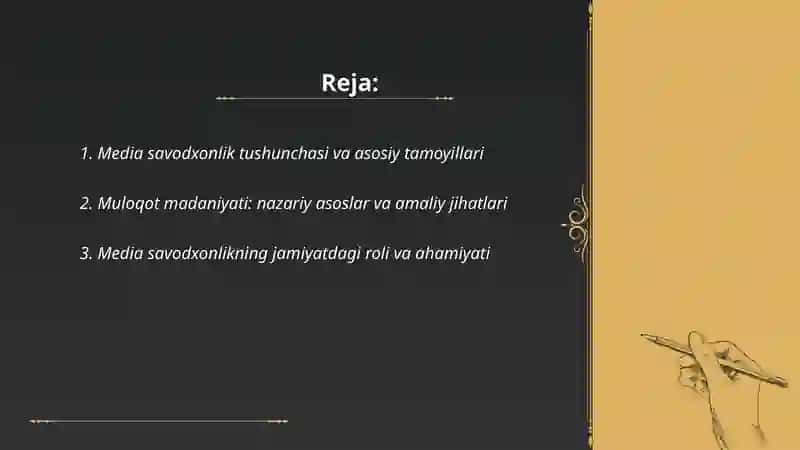 Media savodxonlik va muloqot madaniyati rivoji hamda jamiyatdagi ahamiyati 2
