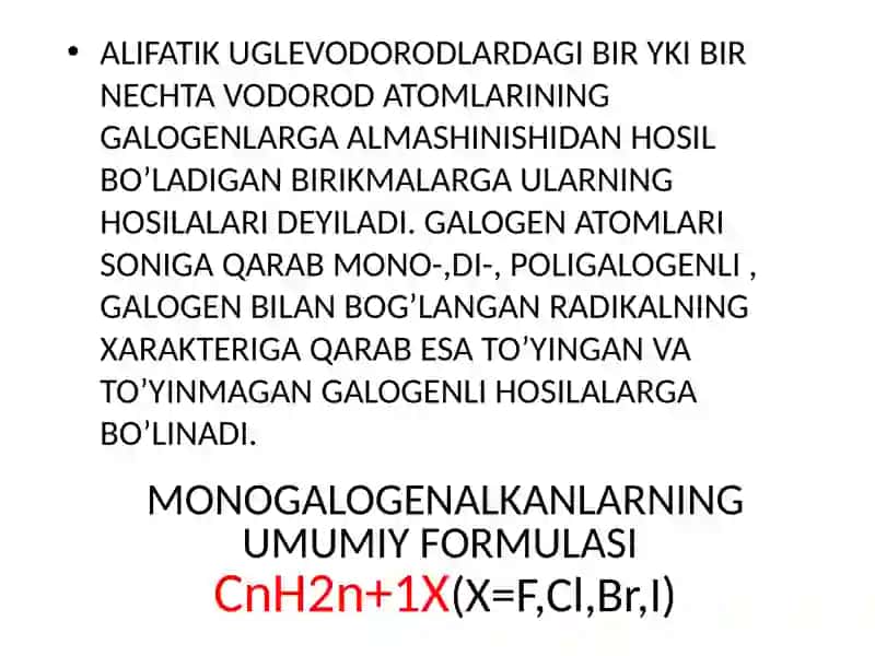 GALOID BIRIKMALARDA BORADIGAN MONO- VA BIMOLEKULYAR VA ULARNING MEXANIZMLARI 2