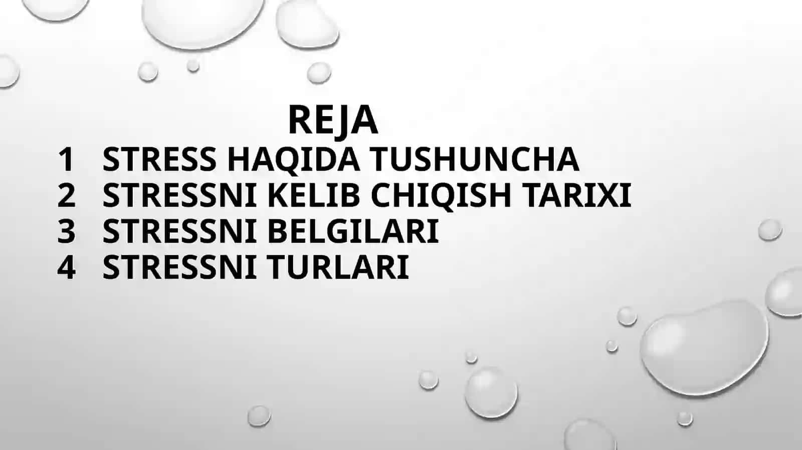 Stressni o'rganish tarixi va uning ta'rifi 2